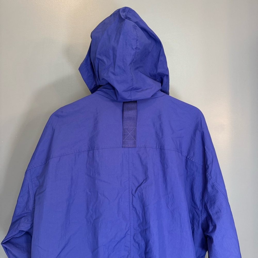 Athleta‎ x Allyson Felix Women Purple Hooded Windbreaker Zip Pockets Size M - Picture 10 of 12